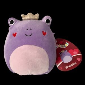 Squishmallows “Francine” Crowned Plush Frog
